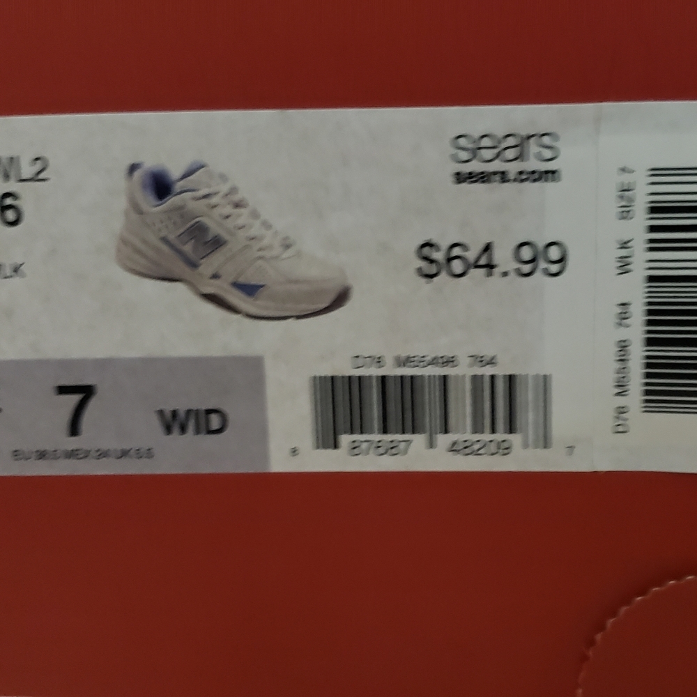 New Balance White Sneakers